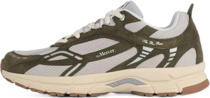 TheMercer. The Re-Run sneakers met vlakken Groen - Foto 4