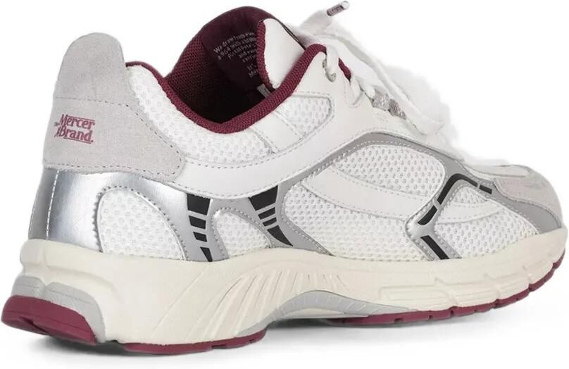 TheMercer. The Re-Run panelled sneakers Wit - Foto 3