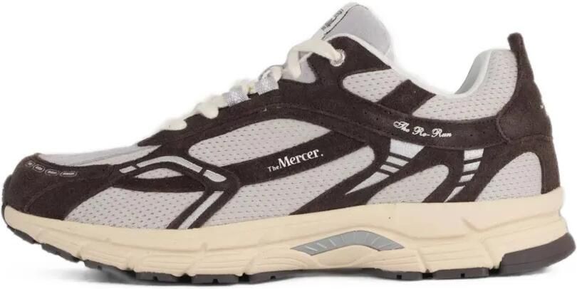 TheMercer. The Re-Run sneakers met mesh vlak Grijs - Foto 4