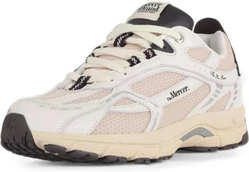 TheMercer. The Re-Run sneakers met mesh vlak Wit - Foto 3