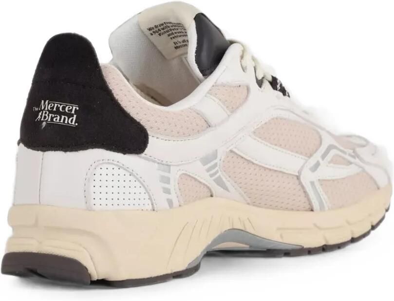 TheMercer. The Re-Run sneakers met mesh vlak Wit - Foto 2