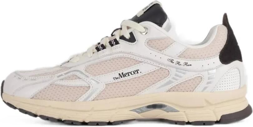 TheMercer. The Re-Run sneakers met mesh vlak Wit - Foto 4