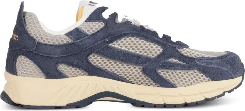 TheMercer. The Re-Run sneakers met mesh vlakken Blauw