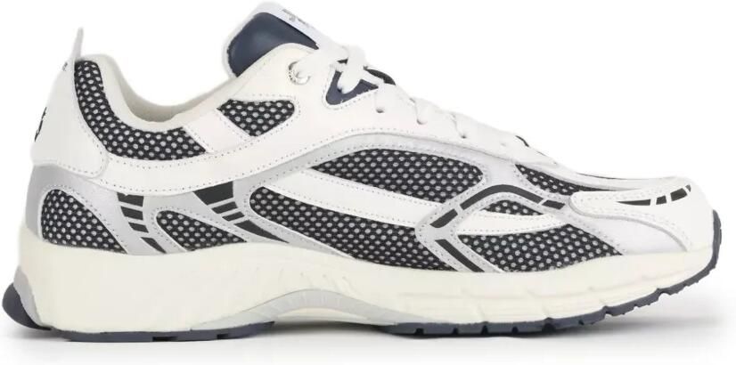 TheMercer. The Re-Run sneakers met mesh vlakken Wit - Foto 4