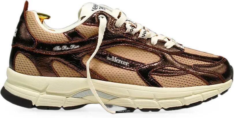 TheMercer. The Re-Run sneakers met vlakken Bruin