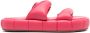 Themoirè Air platform slippers Roze - Thumbnail 1
