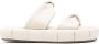 Themoirè Phoenix gedraaide slippers Beige - Thumbnail 1