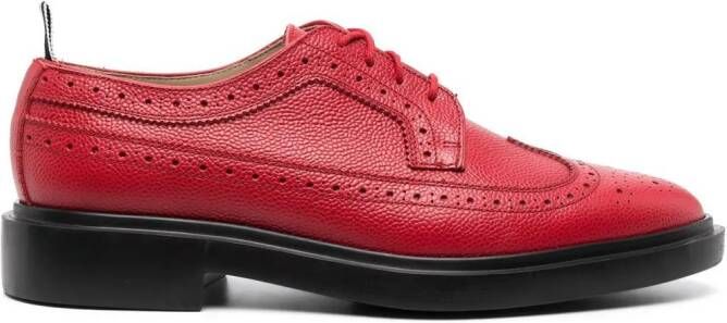 Thom Browne Brogues met ronde neus Rood