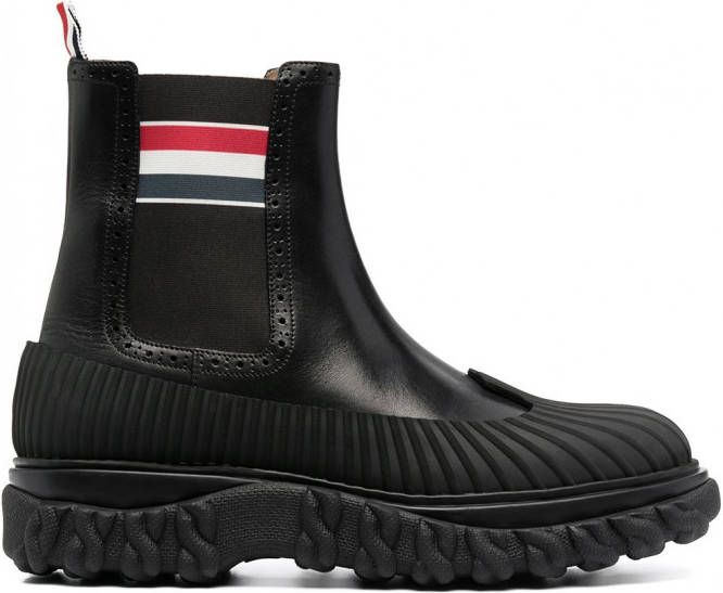 Thom Browne Chunky Chelsea laarzen Zwart