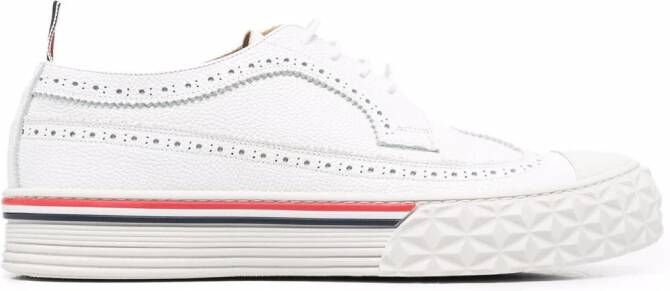 Thom Browne Collegiate low-top sneakers Wit