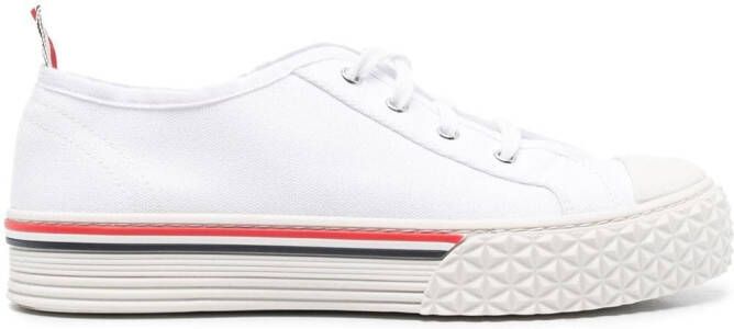 Thom Browne Collegiate low-top sneakers Wit