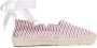 Thom Browne Espadrilles met afneembaar enkelbandje Rood - Thumbnail 1