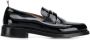 Thom Browne Gelakte loafers Zwart - Thumbnail 1