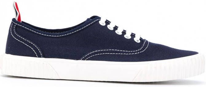 Thom Browne Heritage canvas sneakers Blauw
