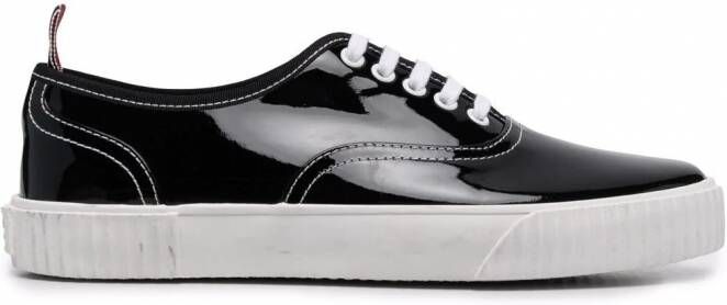 Thom Browne Heritage low-top sneakers Zwart