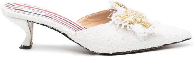 Thom Browne Icon Patch muiltjes Wit