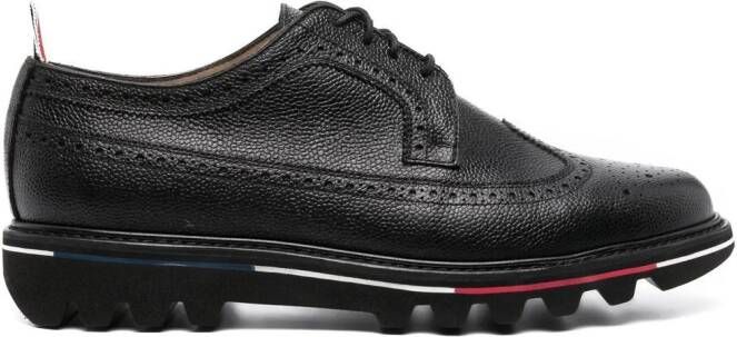 Thom Browne Leren brogues Zwart