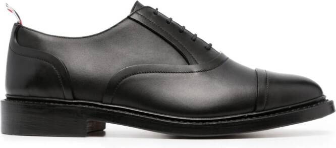 Thom Browne Leren Oxford schoenen Zwart