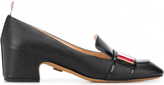 Thom Browne Driekleurige loafers Zwart