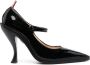 Thom Browne Mary Jane pumps met gekruiste bandjes Zwart - Thumbnail 1