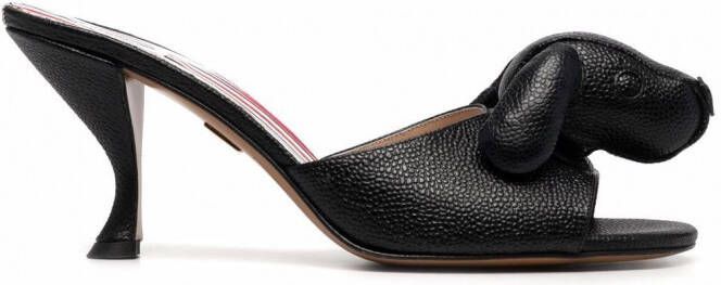 Thom Browne Muiltjes met patroon Zwart
