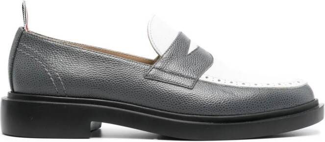Thom Browne Penny loafers Grijs
