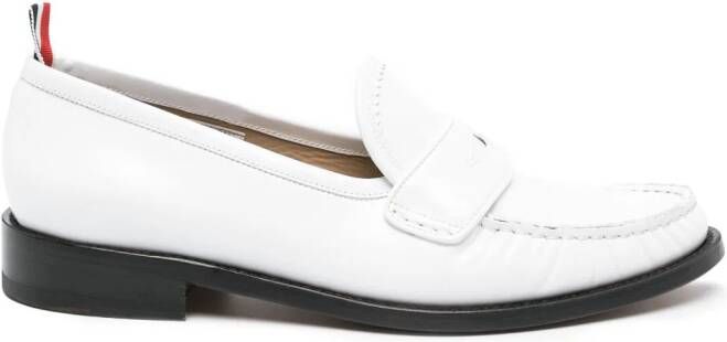 Thom Browne Penny loafers Wit