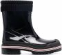 Thom Browne Regenlaarzen Zwart - Thumbnail 1