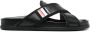 Thom Browne Sandalen met gekruiste bandjes Zwart - Thumbnail 1