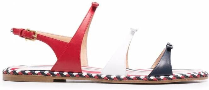 Thom Browne Slingback sandalen Veelkleurig
