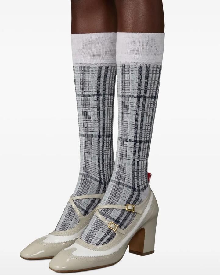 Thom Browne 75 mm Thom John pumps met gekruist detail Beige - Foto 2
