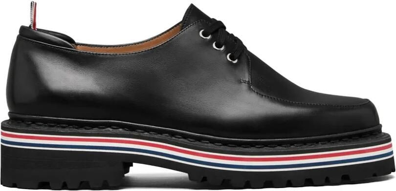 Thom Browne All Terrain leren derby schoenen Zwart
