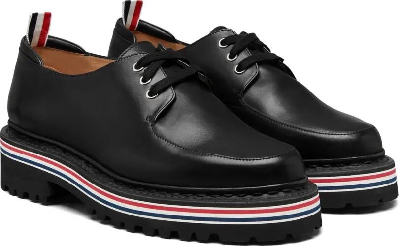 Thom Browne All Terrain leren derby schoenen Zwart - Foto 3
