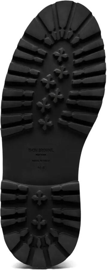Thom Browne All Terrain leren derby schoenen Zwart - Foto 5