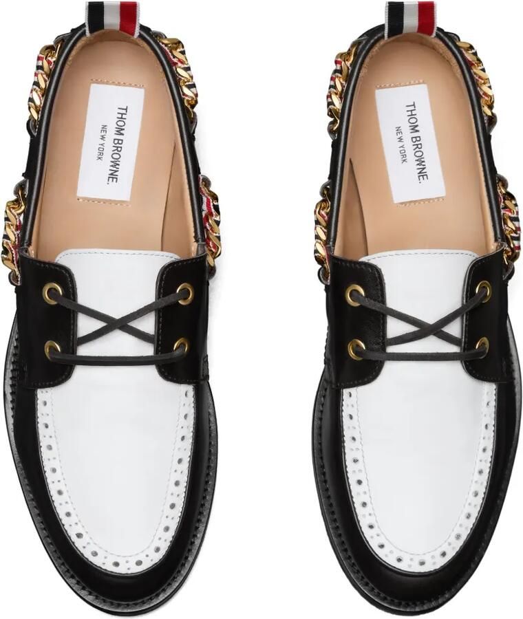 Thom Browne Bootschoenen met kettingdetail Zwart - Foto 2