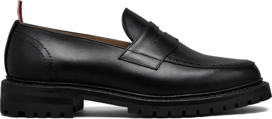 Thom Browne Box penny loafers Zwart