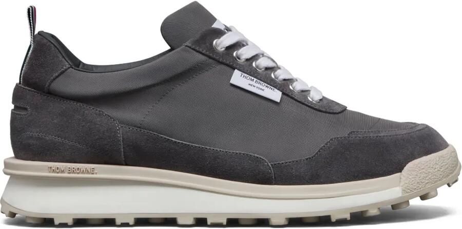Thom Browne Double Tech Alumni nylon sneakers Grijs