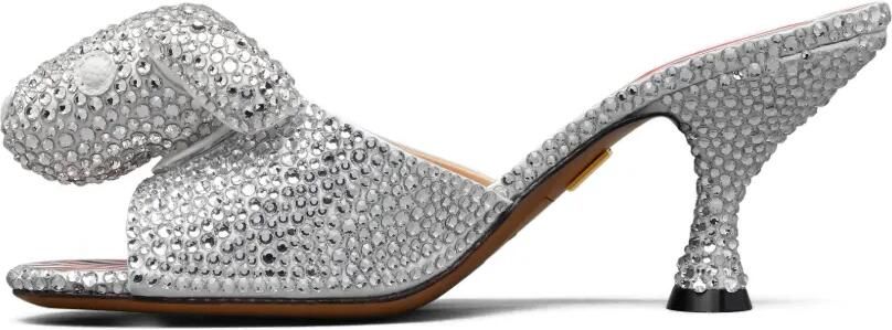 Thom Browne Hector 75 mm muiltjes met kristallen Zilver - Foto 5
