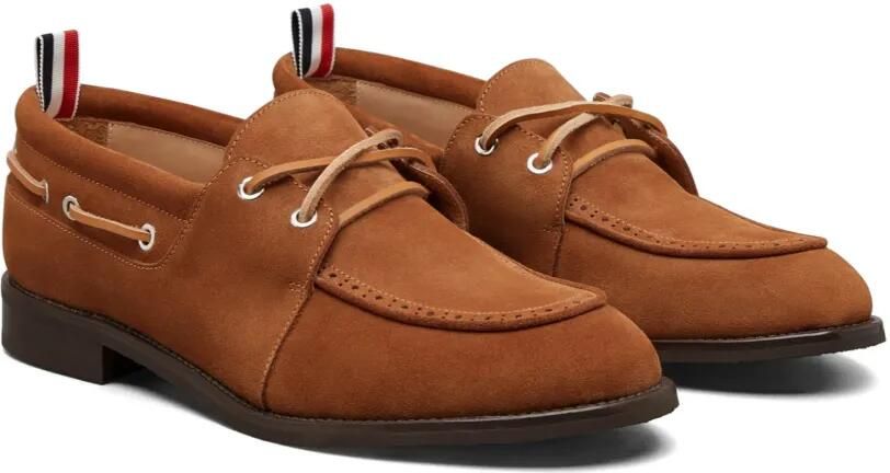 Thom Browne Kalfsleren suède bootschoenen Bruin - Foto 3