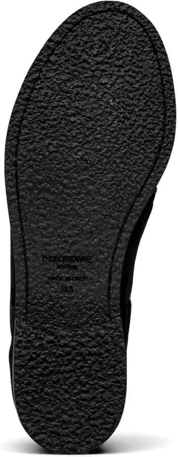 Thom Browne Kalfsleren suède bootschoenen Zwart - Foto 4
