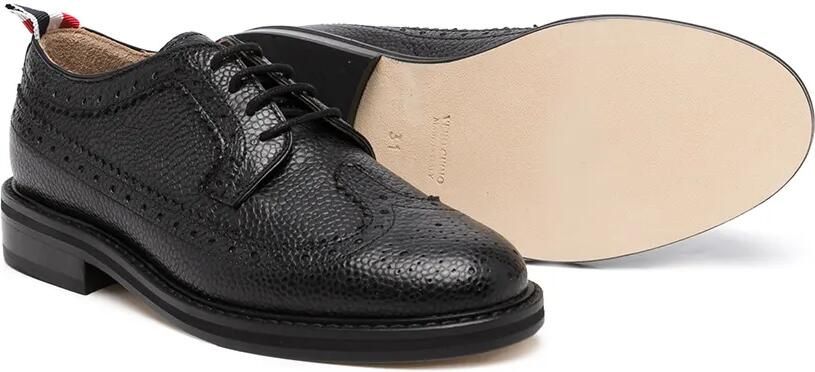 Thom Browne Kids Leren brogues Zwart - Foto 3