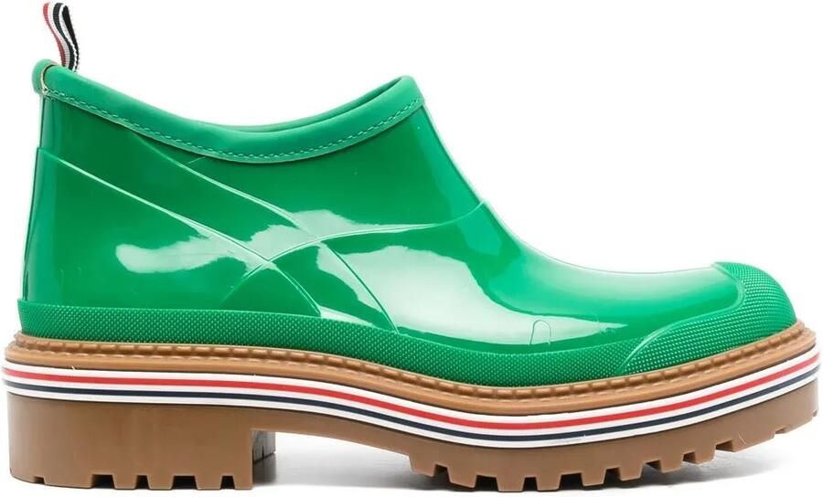 Thom Browne Laarzen met ronde neus Groen