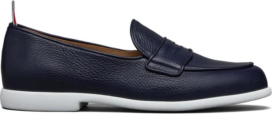Thom Browne Leren loafers Blauw