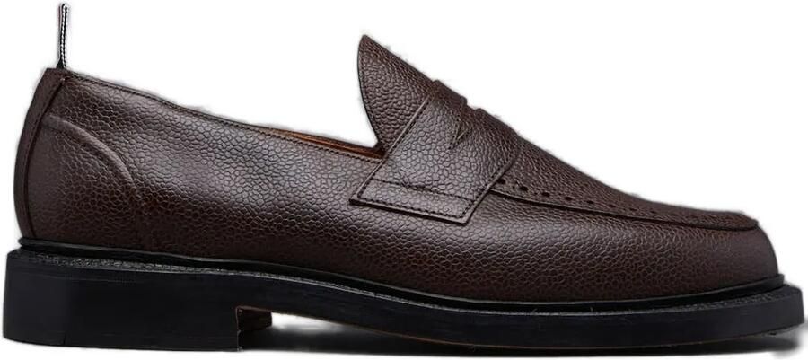 Thom Browne Leren loafers Bruin