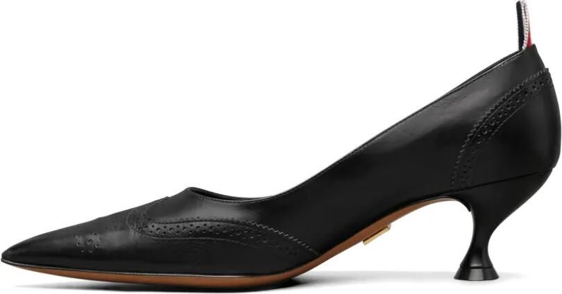 Thom Browne Leren Wingtip pumps 50 mm Zwart - Foto 4