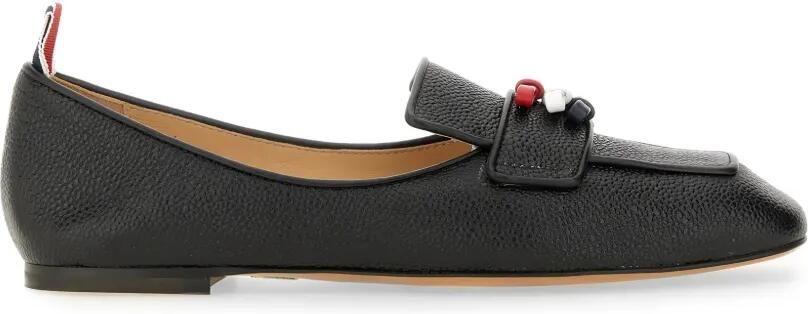 Thom Browne Loafers met drie strikken Zwart