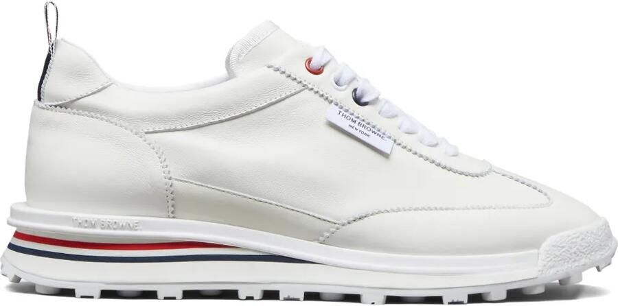 Thom Browne Nappa Runner sneakers Wit