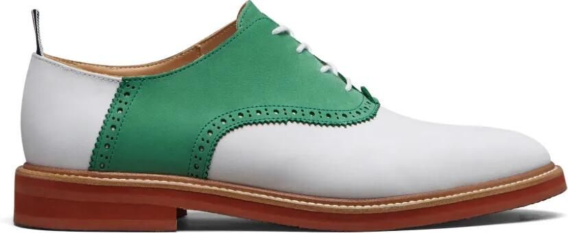 Thom Browne Nubuck schoenen met rubberen zool Wit