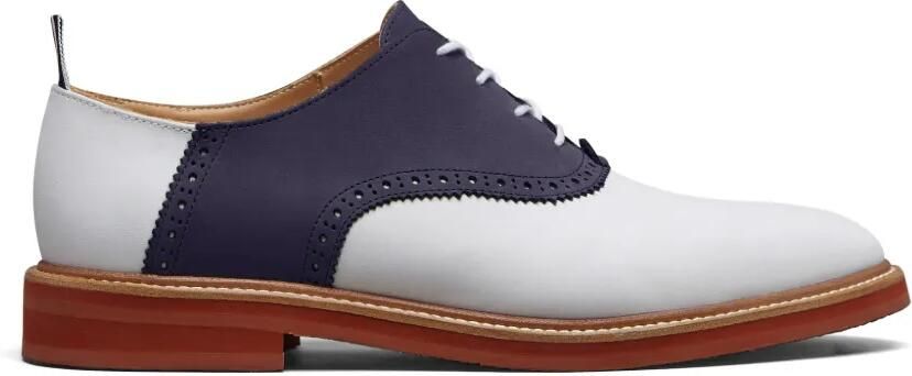 Thom Browne Nubuck schoenen met rubberen zool Wit