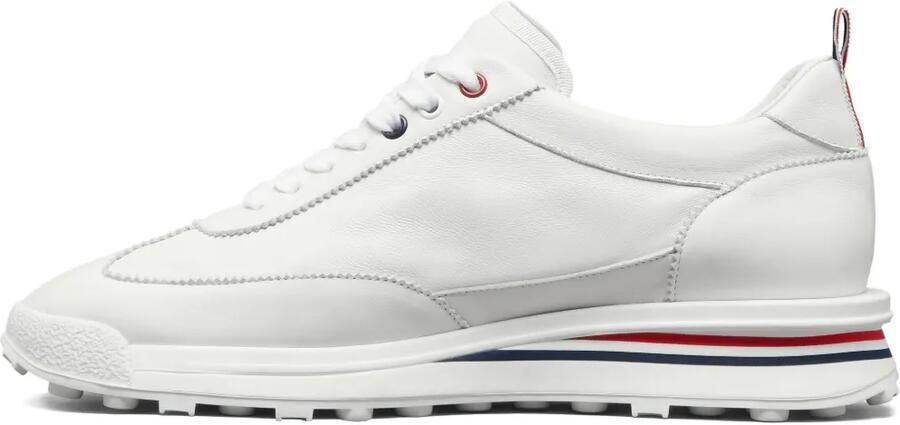 Thom Browne Soft Nappa RWB Tech Runner sneakers Wit